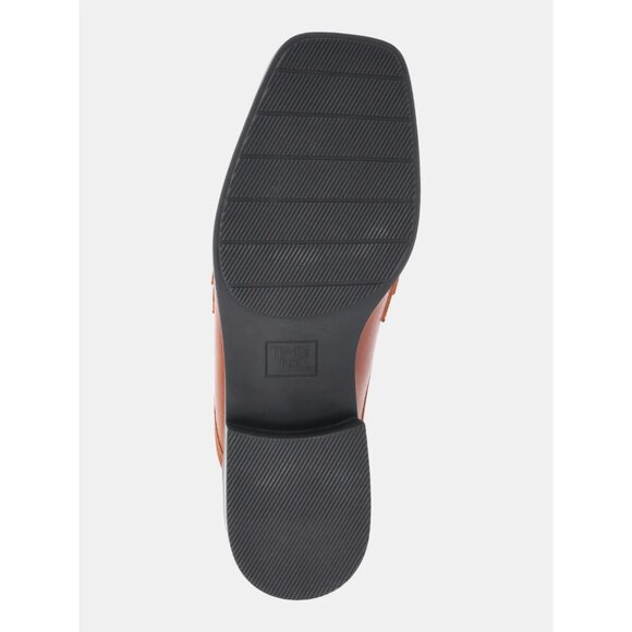 Time and Tru Women's Loafer Mules, Size 9, Medium Width, Flat Heel, Brown - Picture 5 of 5